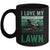 I Love My Lawn Mowing For Women Men Grass Cutter Vintage Mug | teecentury