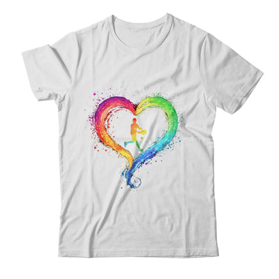 I Love Pickleball Watercolors Funny Pickleball Girl Player Shirt & Tank Top | teecentury