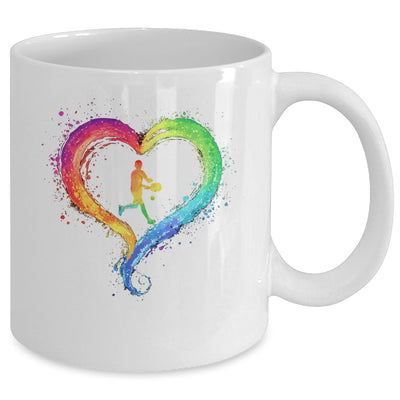 I Love Pickleball Watercolors Funny Pickleball Girl Player Mug | teecentury