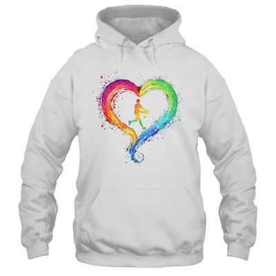 I Love Pickleball Watercolors Funny Pickleball Girl Player Shirt & Tank Top | teecentury