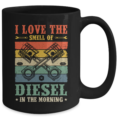 I Love The Diesel Smell Mechanical Auto Mechanic Vintage Mug | teecentury