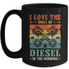 I Love The Diesel Smell Mechanical Auto Mechanic Vintage Mug | teecentury