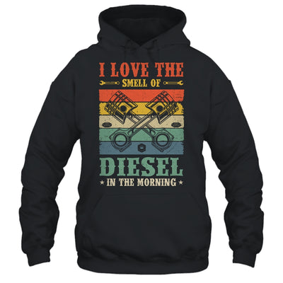 I Love The Diesel Smell Mechanical Auto Mechanic Vintage Shirt & Hoodie | teecentury