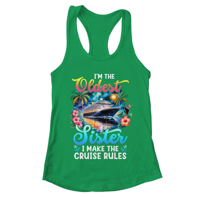 I Make The Rules Oldest Sister Cruise 2026 Sisters Cruising Shirt & Tank Top | teecentury