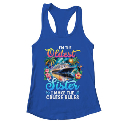 I Make The Rules Oldest Sister Cruise 2026 Sisters Cruising Shirt & Tank Top | teecentury