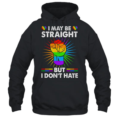 I May Be Straight But I Don't Hate Support Pride LGBT Shirt & Tank Top | teecentury