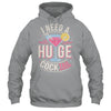 I Need A Huge COCKtail Adult Joke Funny Drinking Quote Shirt & Tank Top | teecentury