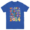 I Officially Graduated Kindergarten Class Of 2024 Graduation Youth Shirt | teecentury