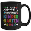 I Officially Graduated Kindergarten Graduation Class Of 2024 Mug | teecentury