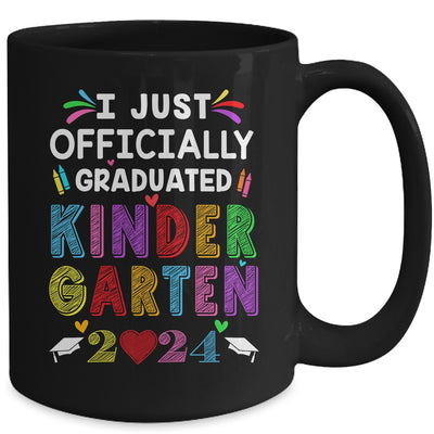 I Officially Graduated Kindergarten Graduation Class Of 2024 Mug | teecentury