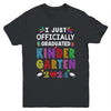 I Officially Graduated Kindergarten Graduation Class Of 2024 Youth Shirt | teecentury