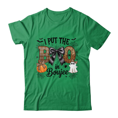 I Put The Boo In Boujee Coquette Halloween Spooky Season Shirt & Sweatshirt | teecentury