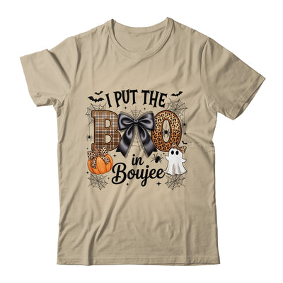 I Put The Boo In Boujee Coquette Halloween Spooky Season Shirt & Sweatshirt | teecentury