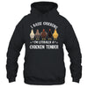 I Raise Chickens I'm Literally A Chicken Tender Funny Shirt & Tank Top | teecentury