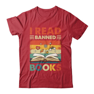 I Read Banned Books Week Librarian Freedom Reader Nerd Shirt & Tank Top | teecentury