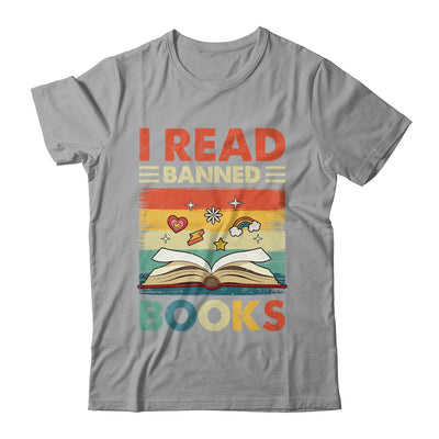 I Read Banned Books Week Librarian Freedom Reader Nerd Shirt & Tank Top | teecentury
