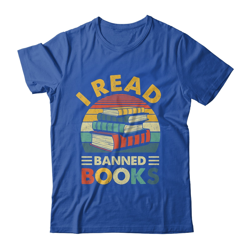 I Read Banned Books Week Librarian Freedom Reader Nerd Men Shirt & Tank Top | teecentury