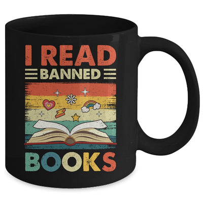 I Read Banned Books Week Librarian Freedom Reader Nerd Mug | teecentury