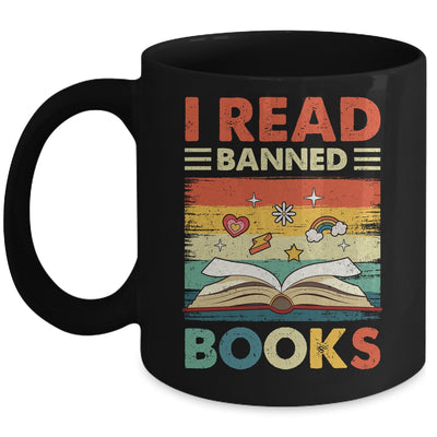 I Read Banned Books Week Librarian Freedom Reader Nerd Mug | teecentury