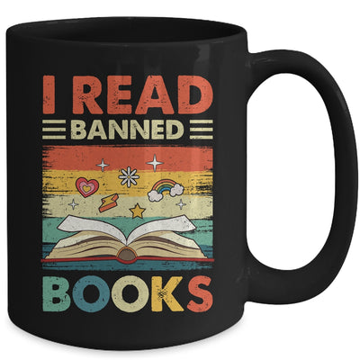 I Read Banned Books Week Librarian Freedom Reader Nerd Mug | teecentury