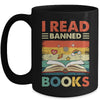 I Read Banned Books Week Librarian Freedom Reader Nerd Mug | teecentury