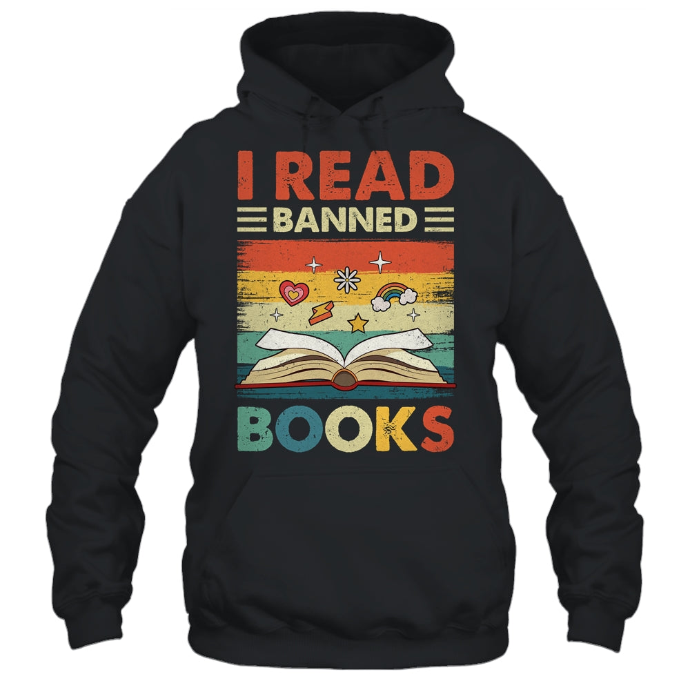 I Read Banned Books Week Librarian Freedom Reader Nerd Shirt & Tank Top | teecentury
