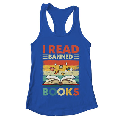 I Read Banned Books Week Librarian Freedom Reader Nerd Shirt & Tank Top | teecentury