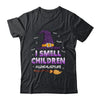 I Smell Children Lunch Lady Funny Halloween For Lunch Lady Shirt & Hoodie | teecentury