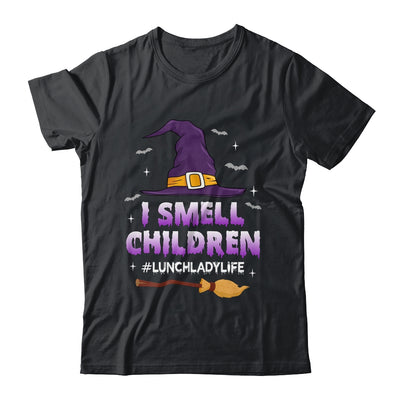 I Smell Children Lunch Lady Funny Halloween For Lunch Lady Shirt & Hoodie | teecentury
