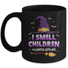 I Smell Children Lunch Lady Funny Halloween For Lunch Lady Mug | teecentury