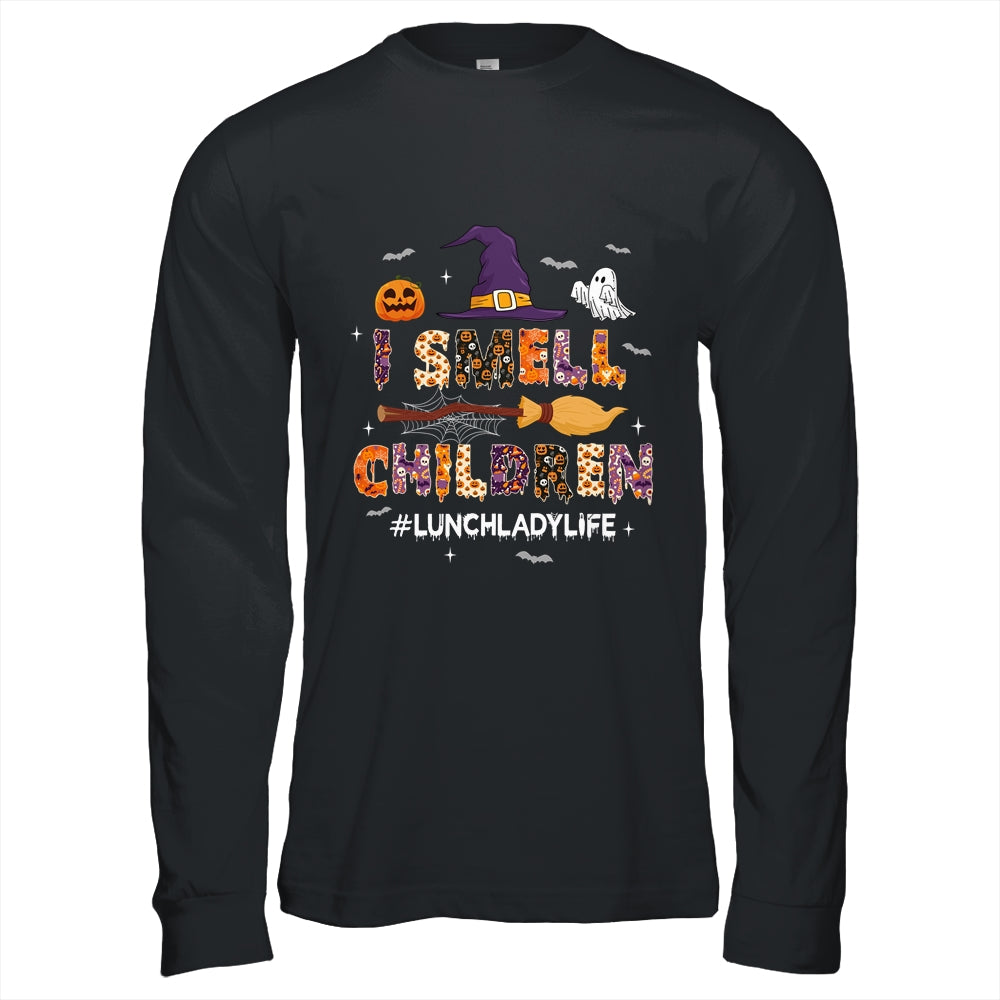 I Smell Children Lunch Lady Life Halloween For Lunch Lady Shirt & Hoodie | teecentury