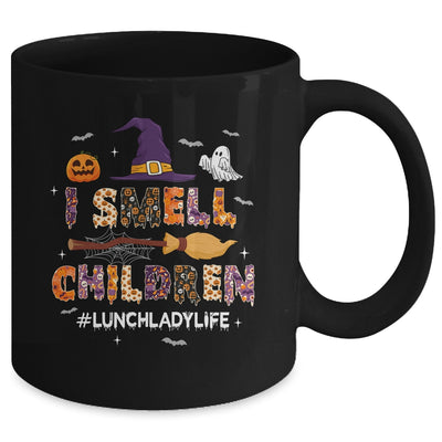 I Smell Children Lunch Lady Life Halloween For Lunch Lady Mug | teecentury