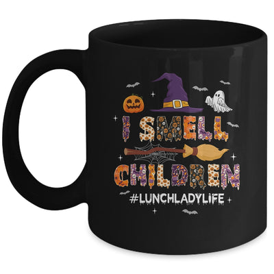 I Smell Children Lunch Lady Life Halloween For Lunch Lady Mug | teecentury