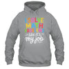 I Solve Math Problems Like It's My Job Funny Teacher Retro Shirt & Hoodie | teecentury