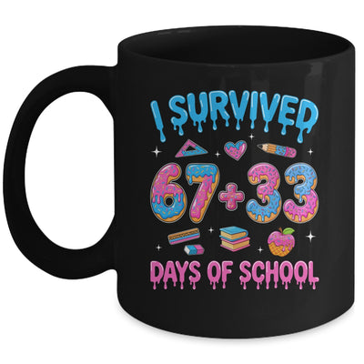 I Survived 100 Days Of School I Survived 67 Days 6 7 Meme Mug | teecentury