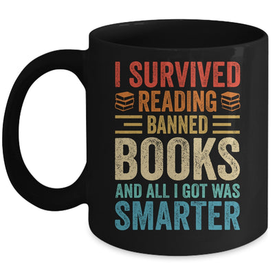 I Survived Reading Banned Books And All I Got Was Smarter Mug | teecentury