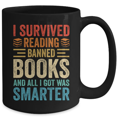 I Survived Reading Banned Books And All I Got Was Smarter Mug | teecentury