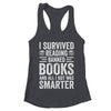 I Survived Reading Banned Books Funny Book Lover Shirt & Tank Top | teecentury