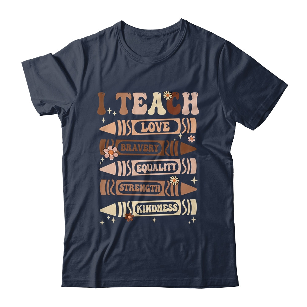 I Teach Black History Teacher Celebrate Black History Month Shirt & Hoodie | teecentury