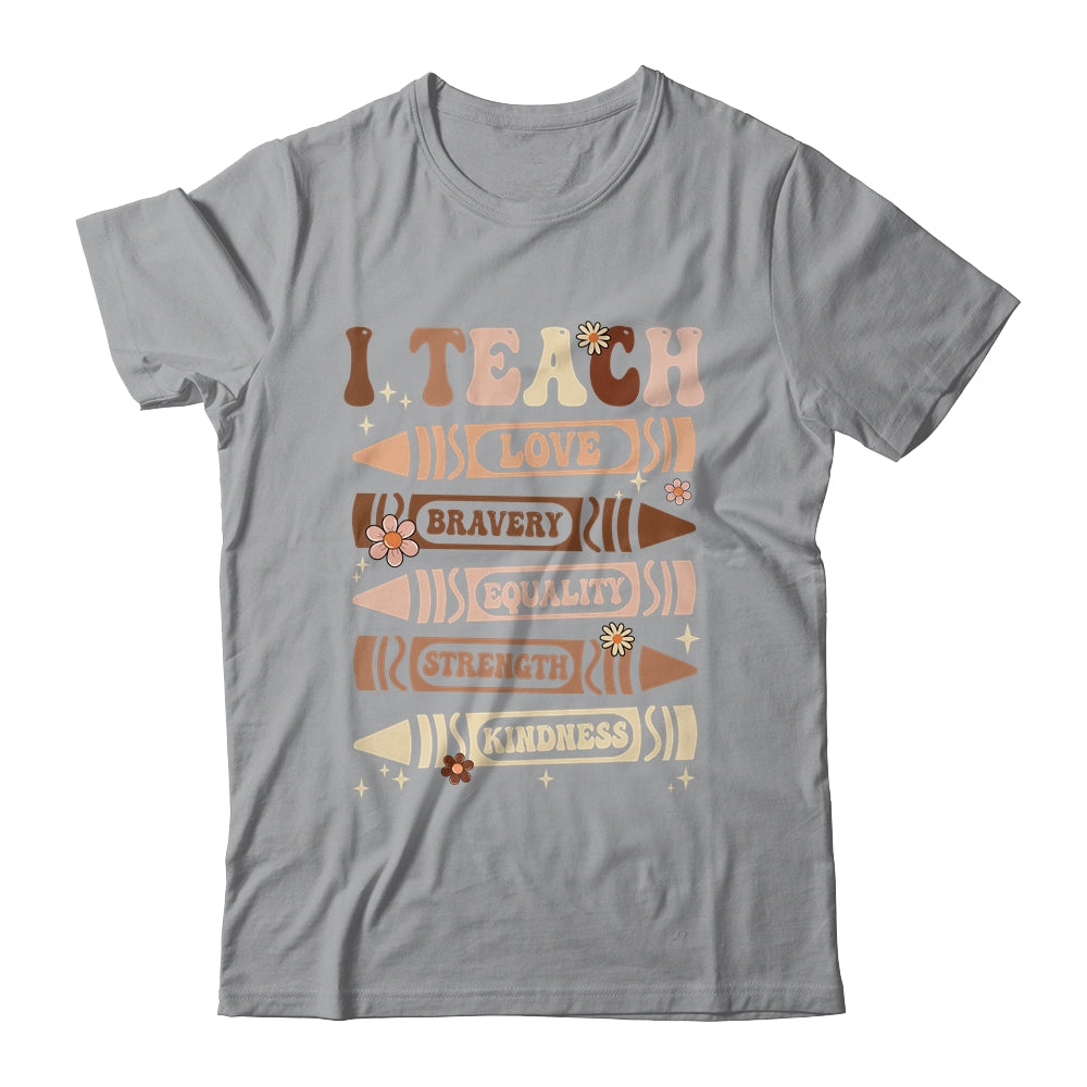 I Teach Black History Teacher Celebrate Black History Month Shirt & Hoodie | teecentury