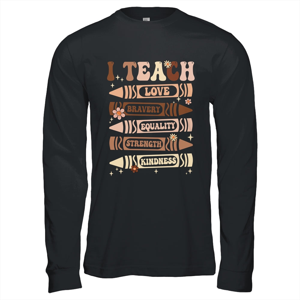 I Teach Black History Teacher Celebrate Black History Month Shirt & Hoodie | teecentury