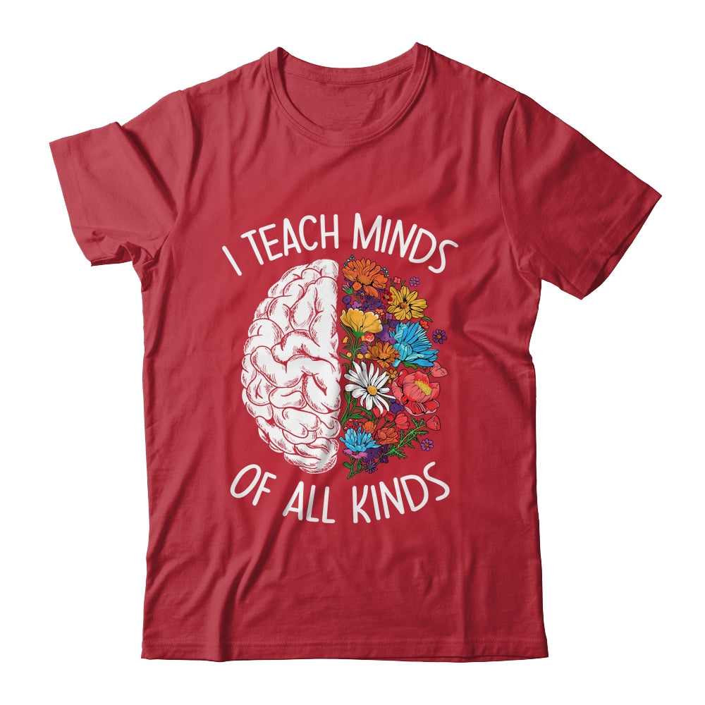 I Teach Minds Of All Kinds Special Education Teacher Shirt & Hoodie | teecentury