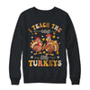 I Teach The Cutest Little Turkeys Thanksgiving Teacher Cool Shirt & Sweatshirt | teecentury