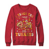 I Teach The Cutest Turkeys Funny Thanksgiving Teacher Shirt & Sweatshirt | teecentury