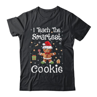 I Teach The Smartest Cookies Christmas Gingerbread Santa Hat Shirt & Sweatshirt | teecentury