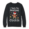 I Teach The Smartest Cookies Christmas Gingerbread Santa Hat Shirt & Sweatshirt | teecentury