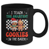 I Teach The Smartest Cookies In The Batch Teacher Christmas Mug | teecentury