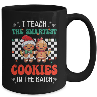 I Teach The Smartest Cookies In The Batch Teacher Christmas Mug | teecentury