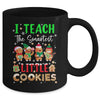 I Teach The Smartest Little Cookies Teacher Christmas Mug | teecentury