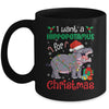 I Want A Hippopotamus For Christmas Xmas Hippo Kid Women Mug | teecentury